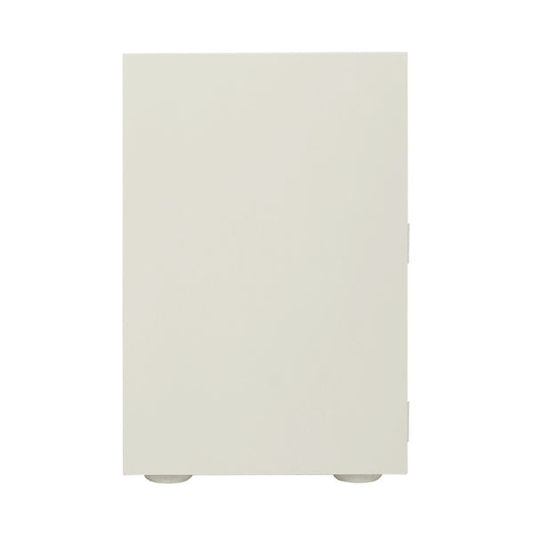 Atlas Clearwater Credenza - Stylish White Storage Solution with Woven Rattan Panels for Modern Spaces ST11017-01