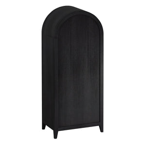 Atlas Conrad Bookcase - Elegant Kettle Black Finish with Adjustable Shelving for Stylish Home Storage Solutions ST11018-01