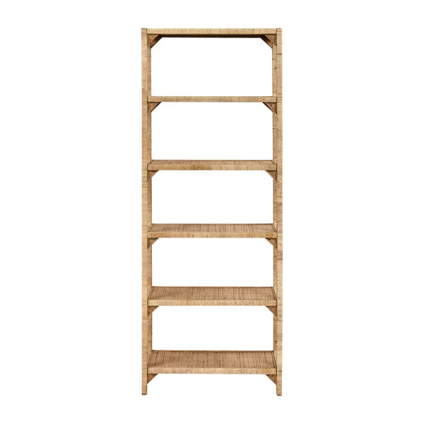 Atlas Fargesia Bookshelf - Tall Bamboo Etagere for Stylish Storage & Display in Any Room, Eco-Friendly Design ST11030-01
