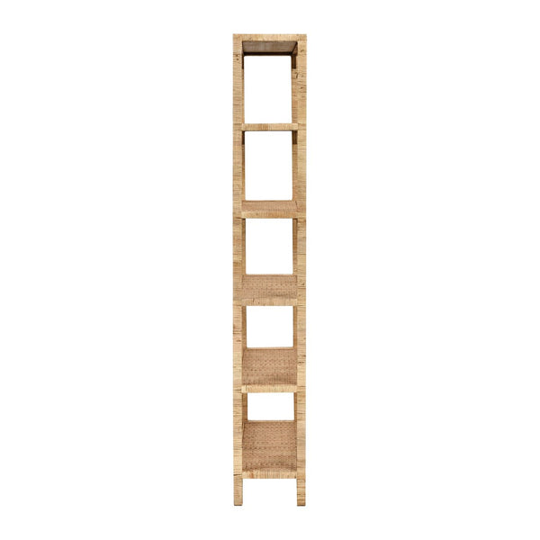 Atlas Fargesia Bookshelf - Tall Bamboo Etagere for Stylish Storage & Display in Any Room, Eco-Friendly Design ST11030-01