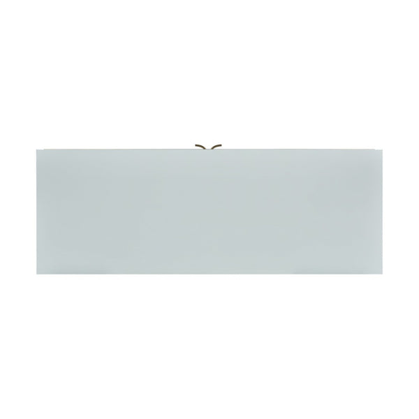 Atlas Gabe Cabinet - Pale Blue Grass Cloth with Brass Inlay, Stylish Storage for Living Rooms & Bedrooms ST11034-01