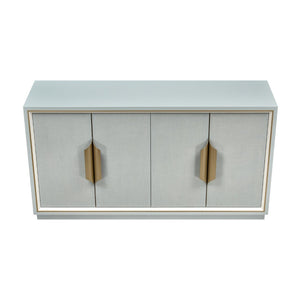 Atlas Gabe Credenza - Luxurious Pale Blue Storage Solution with Brass Hardware for Modern Interiors ST11035-01