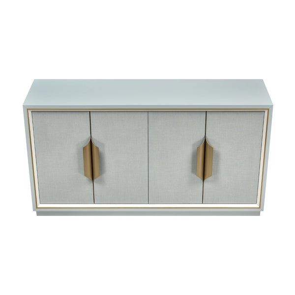 Atlas Gabe Credenza - Luxurious Pale Blue Storage Solution with Brass Hardware for Modern Interiors ST11035-01