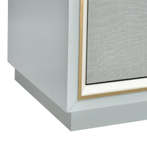 Atlas Gabe Credenza - Luxurious Pale Blue Storage Solution with Brass Hardware for Modern Interiors ST11035-01