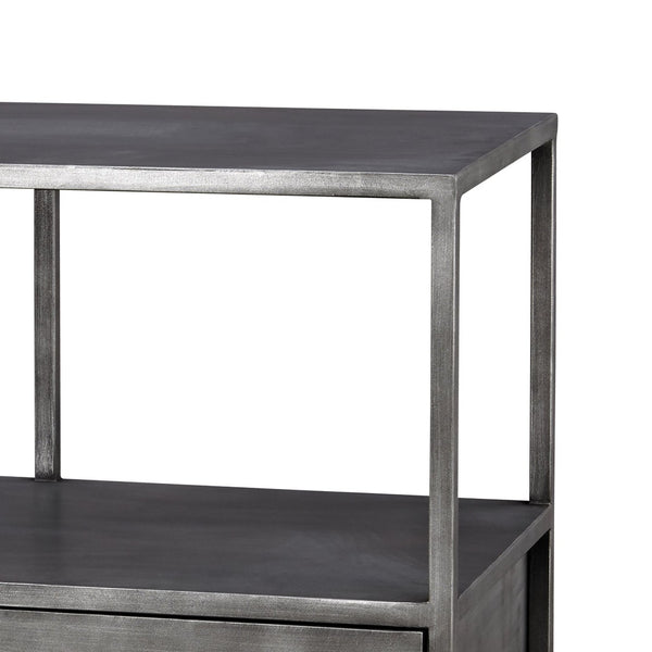 Atlas Gunthery Media Console - Industrial-Style Metal Storage for Modern Living Spaces, Durable & Stylish ST11040-01