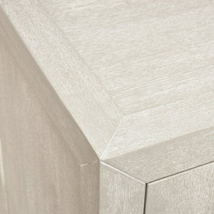 Atlas Hawick Credenza - Weathered White Cabinet for Stylish Storage in Living Rooms, Dining Areas & Offices ST11047-01