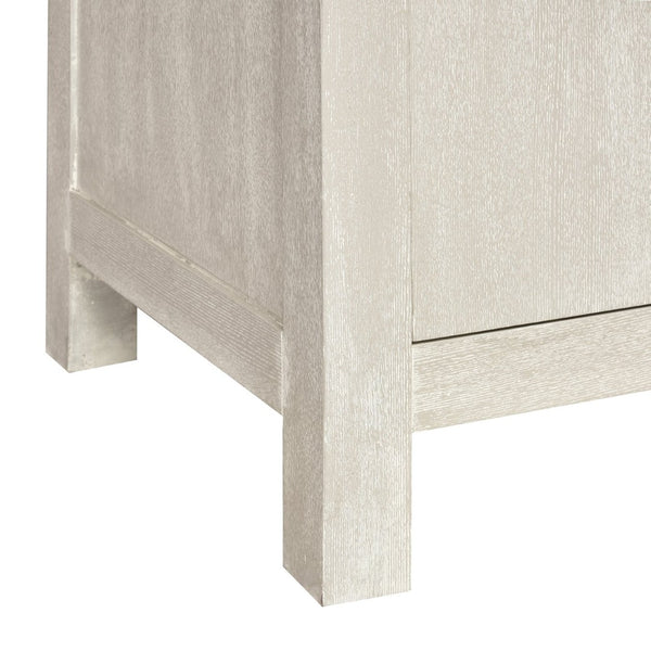 Atlas Hawick Credenza - Weathered White Cabinet for Stylish Storage in Living Rooms, Dining Areas & Offices ST11047-01