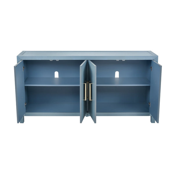Atlas Hawick Credenza - Timeless Aged Blue Storage Solution with Versatile Design for Modern Interiors ST11047-02