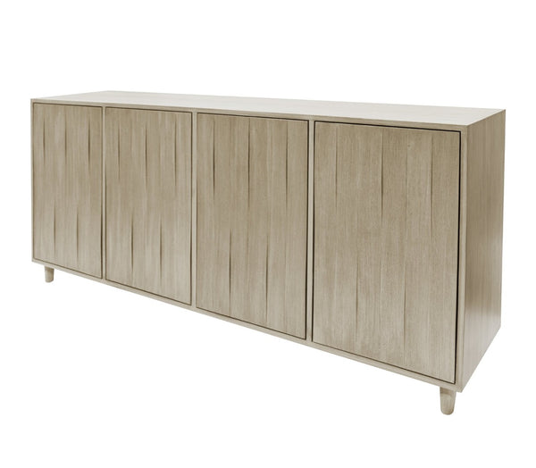 Atlas Lunan Bay Credenza - Stylish Gray Storage Solution with Modern Design & Versatile Use for Any Space ST11055-01