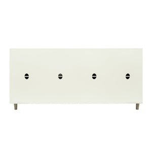 Atlas Lunan Bay Credenza - Stylish Gray Storage Solution with Modern Design & Versatile Use for Any Space ST11055-01