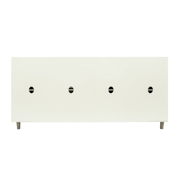 Atlas Lunan Bay Credenza - Stylish Gray Storage Solution with Modern Design & Versatile Use for Any Space ST11055-01
