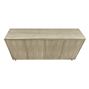 Atlas Lunan Bay Credenza - Stylish Gray Storage Solution with Modern Design & Versatile Use for Any Space ST11055-01