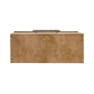 Atlas Marc Burled Wood 3-Drawer Chest - Stylish Storage Solution for Bedroom, Entryway, or Living Room ST11057-01