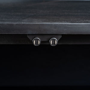 Atlas Minato Credenza - Hand-Finished Shou Sugi Ban Design with Versatile Storage for Modern Spaces ST11060-01