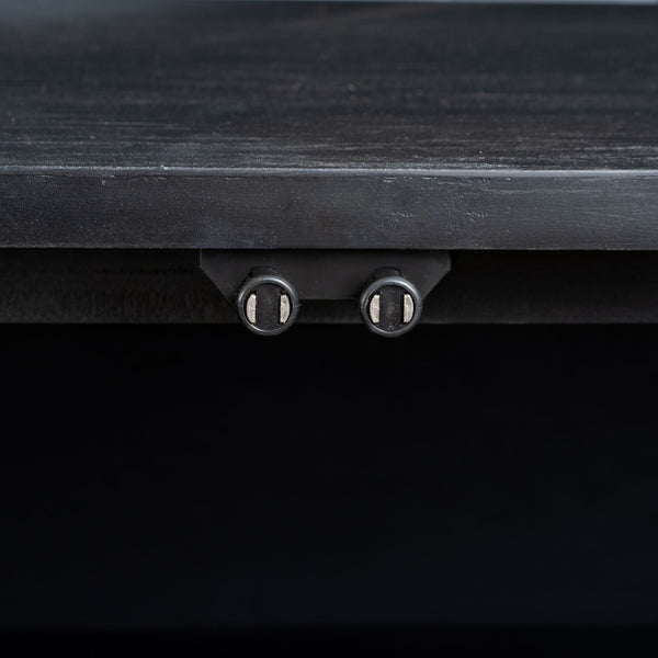 Atlas Minato Credenza - Hand-Finished Shou Sugi Ban Design with Versatile Storage for Modern Spaces ST11060-01