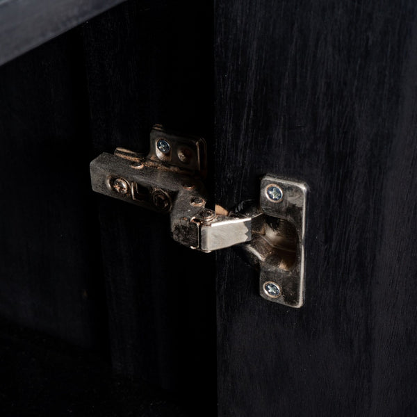 Atlas Minato Credenza - Hand-Finished Shou Sugi Ban Design with Versatile Storage for Modern Spaces ST11060-01