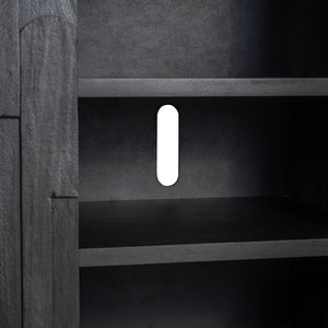 Atlas Minato Credenza - Hand-Finished Shou Sugi Ban Design with Versatile Storage for Modern Spaces ST11060-01