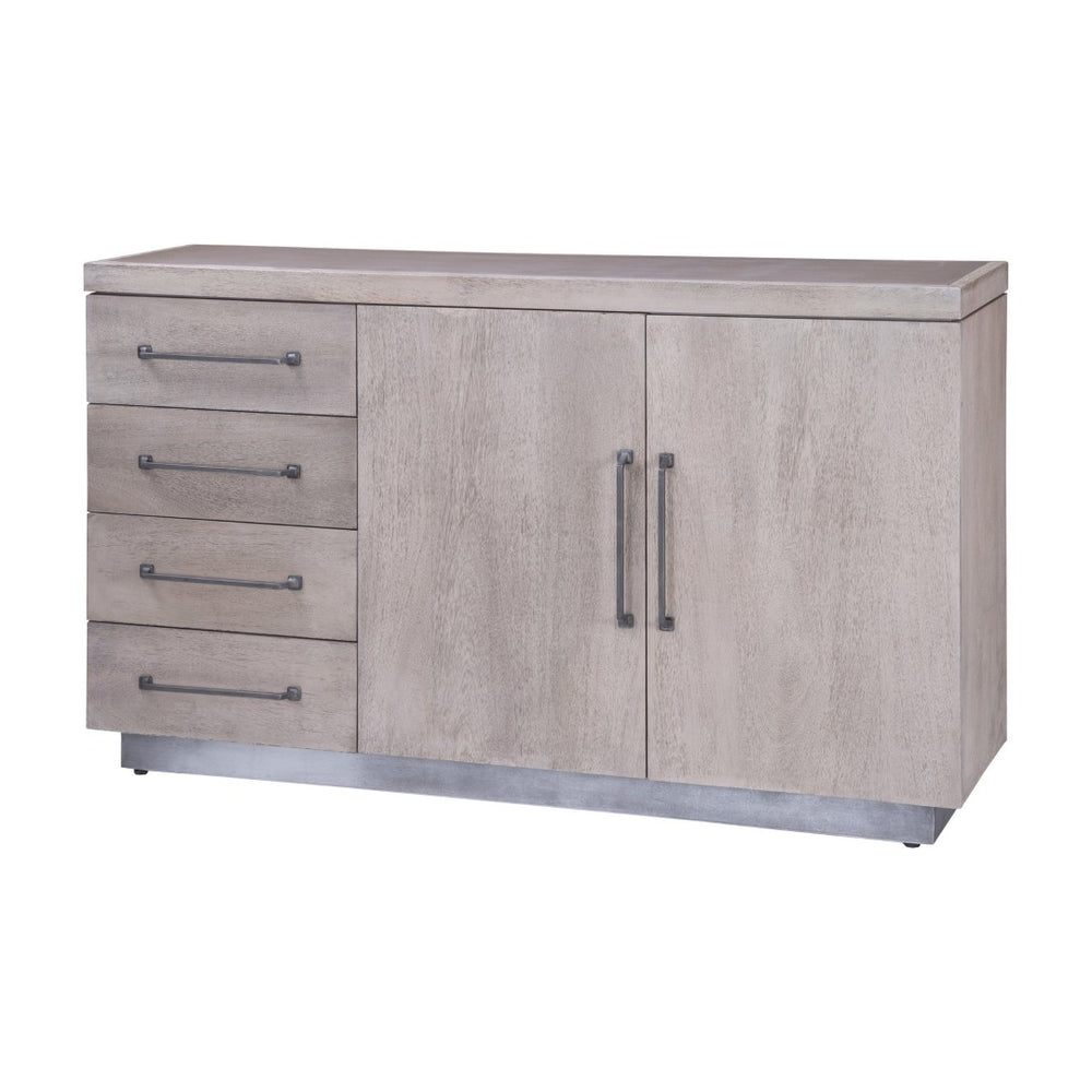 Atlas Palermo Credenza - Stylish Storage Solution with Antique Greige Finish for Modern Living Spaces ST11063-01
