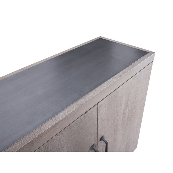 Atlas Palermo Credenza - Stylish Storage Solution with Antique Greige Finish for Modern Living Spaces ST11063-01