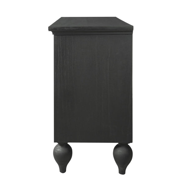Atlas Piedmont Cabinet - Elegant Harvest Brown Storage Solution with Classic Detailing for Any Room ST11065-01