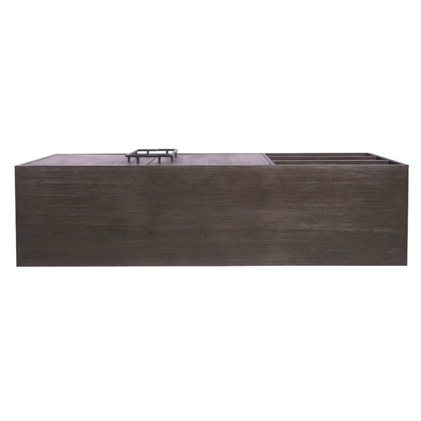 Atlas Seaton Credenza - Modern Industrial Storage Solution with Warm Wood Tones & Metal Frame for Any Space ST11072-01