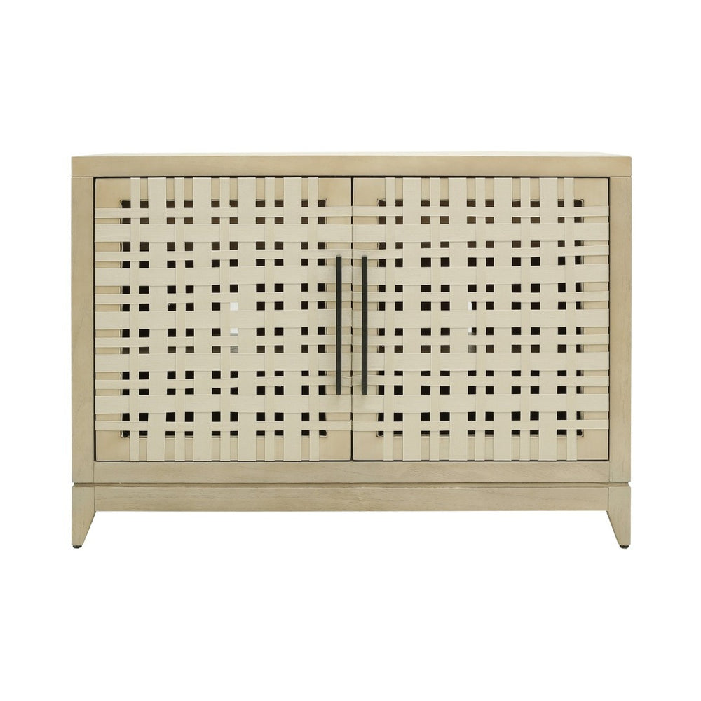 Atlas Sunset Harbor Credenza - Coastal-Inspired Storage Solution with Adjustable Shelves & Chic Design ST11080-01