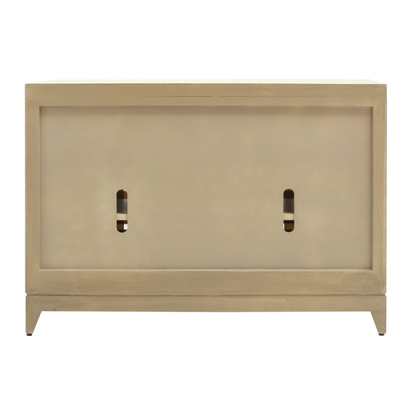 Atlas Sunset Harbor Credenza - Coastal-Inspired Storage Solution with Adjustable Shelves & Chic Design ST11080-01
