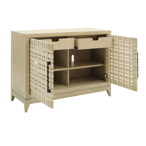 Atlas Sunset Harbor Credenza - Coastal-Inspired Storage Solution with Adjustable Shelves & Chic Design ST11080-01
