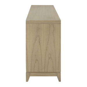 Atlas Sunset Harbor Credenza - Sandy Cove: Coastal-Inspired Storage with Adjustable Shelves & Metal Pulls ST11081-01