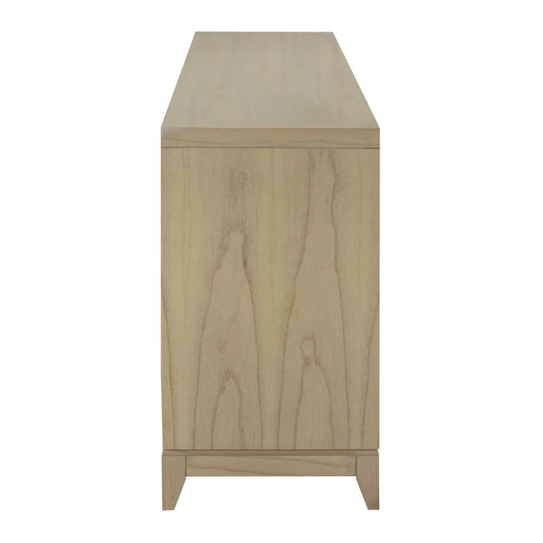 Atlas Sunset Harbor Credenza - Sandy Cove: Coastal-Inspired Storage with Adjustable Shelves & Metal Pulls ST11081-01