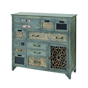 Atlas Topanga Cabinet - Modern Bohemian Storage Solution with Rustic Charm for Living Areas & Entryways ST11083-01