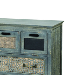 Atlas Topanga Cabinet - Modern Bohemian Storage Solution with Rustic Charm for Living Areas & Entryways ST11083-01