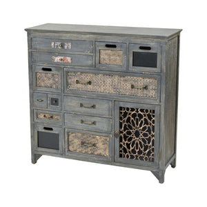 Atlas Topanga Cabinet - Modern Bohemian Storage Solution with Rustic Charm for Living Areas & Entryways ST11083-01