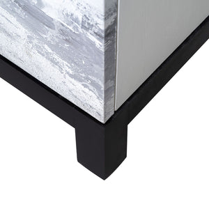 Atlas Torres Credenza - Stunning Seascape Storage Cabinet for Living Room, Office, or Dining Room Decor ST11085-01