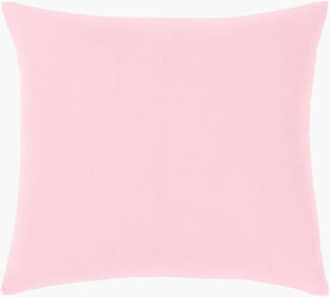 Surya Typography St-113 18"X18" Cotton Accent Pillow - Bold Design For Chic Home Décor & Comfort Light Pink Cotton,Cotton St113-1818
