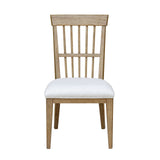 Catalina Wood Back Chair