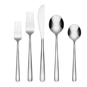 Lenox Cambridge Lorenn Mirror 20-Piece Flatware Set NO COLOR METAL 304320CNB12R