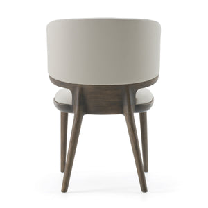 Vig Furniture Modrest Stanley Elegant Grey Leatherette Dining Chairs Set Of 2 With Chic Ash Wood Legs Grey  Vgcs-ch20066-dc-gry