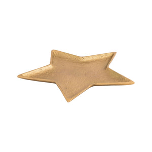 Classic Star Tray - Brass STAR002 Elk Home