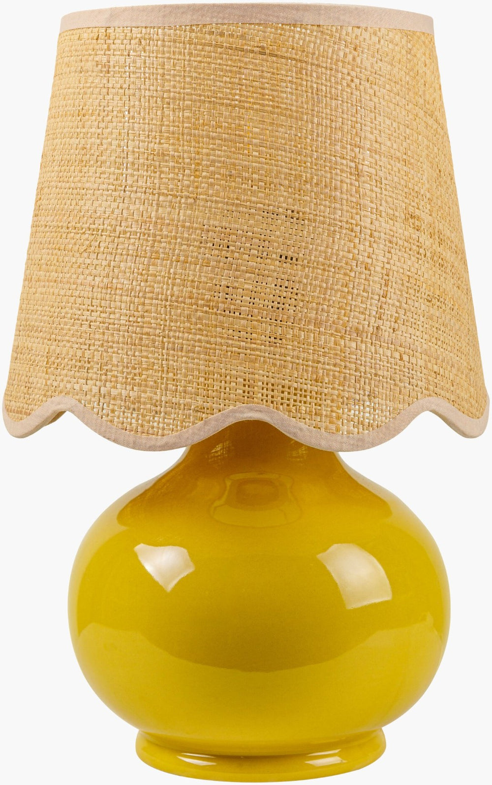 Livabliss Stella Cottage Table Lamp Felt Cotton Textural Base for Nightstand or Side STD-002