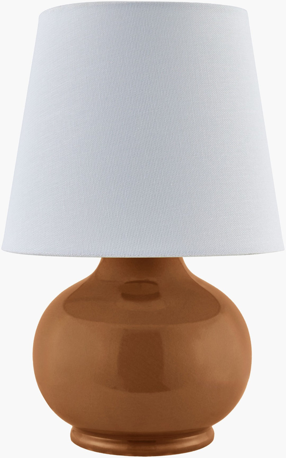 Livabliss Stella Petite Country Cottage Accent Lamp Soft Felt Cotton Glow for Nightstand or Side Table STD-015