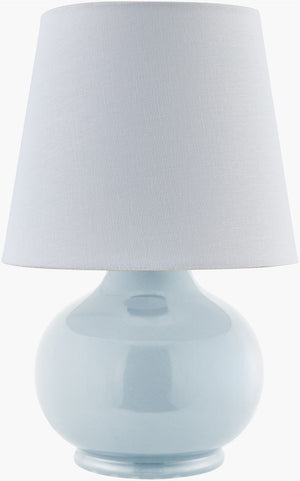 Livabliss Stella Cottage Table Lamp Felt Cotton Shade Soft Ambient Glow for Bedroom Nooks STD-018