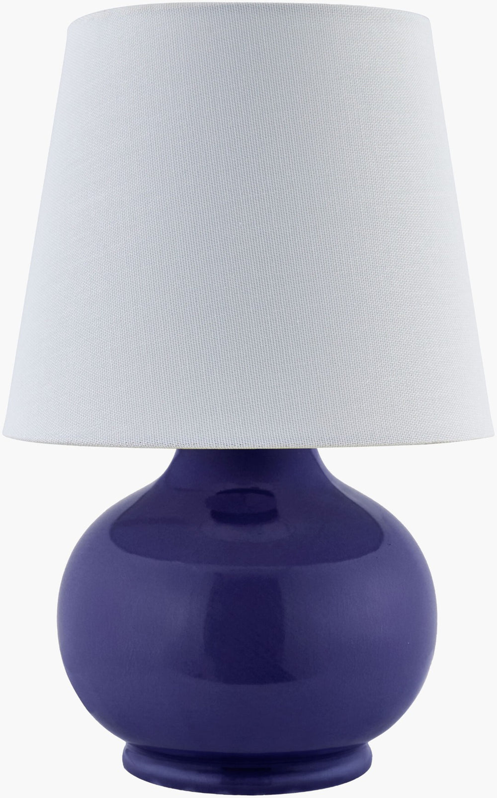 Livabliss Stella Cottage Accent Table Lamp with Felt Cotton Texture for Bedroom Ambient Glow STD-019
