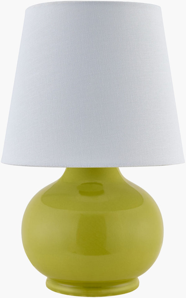 Livabliss Stella Cottage Accent Lamp with Layered Felt Cotton Shade for Cozy Ambient Glow STD-020