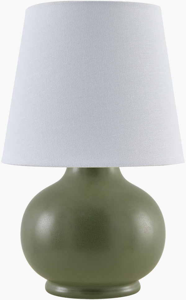Livabliss Stella Petite Country Cottage Table Lamp Felt Cotton Shade Nightstand Accent Light STD-021