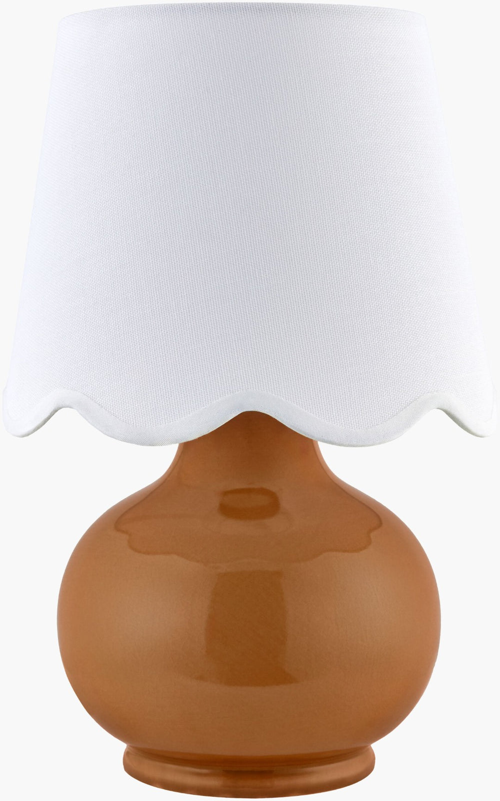 Livabliss Stella Cottage Accent Lamp Felt Cotton Base Warm Ambient Glow for Nightstand or Side Table STD-022