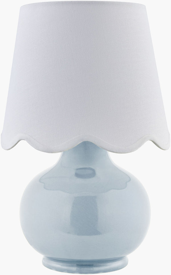 Livabliss Stella Diminuta Cottage Table Lamp with Felt Cotton Shade for Cozy Bedroom Ambiance STD-025