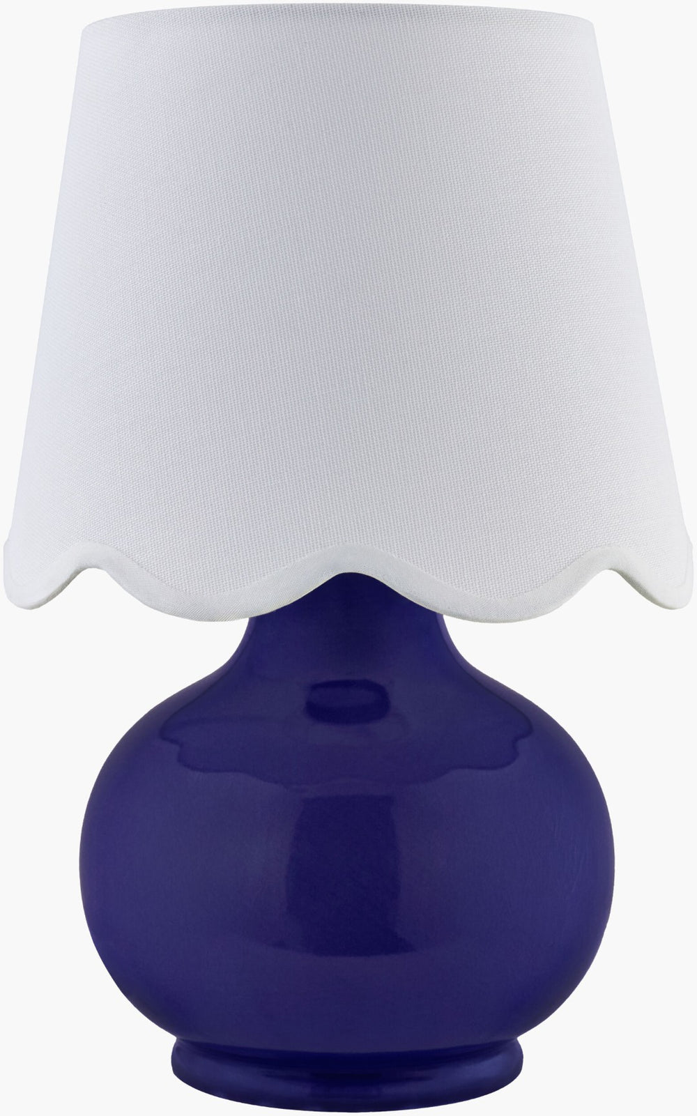Livabliss Stella Cottage Accent Lamp Felt Cotton Shade Soft Ambient Glow for Bedroom Nightstand STD-026