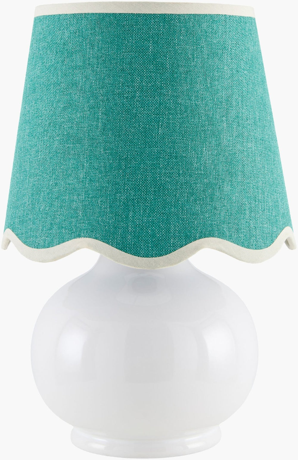 Livabliss Stella Cottage Accent Lamp Felt Cotton Textural Handcrafted Glow for Cozy Rooms STD-043