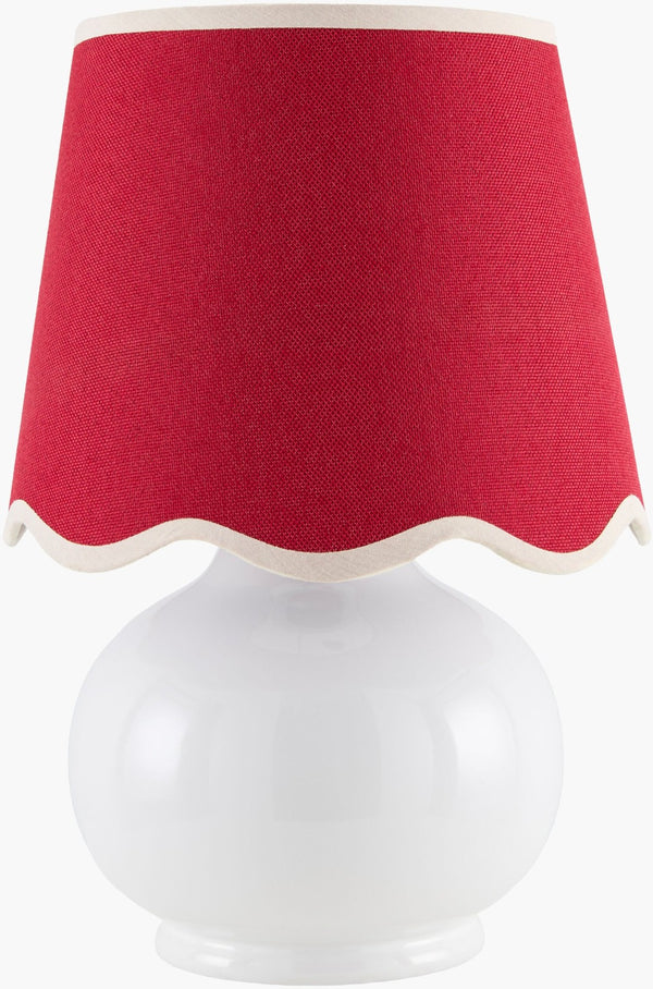 Livabliss Stella Cottage Accent Table Lamp Artisan Felt Cotton Nightstand Ambient Glow STD-044